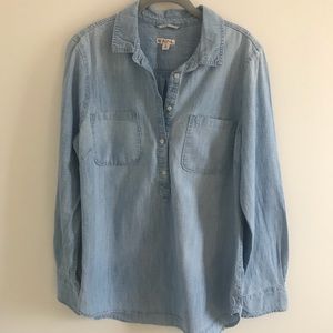 Merona popover shirt